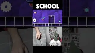 Geometry Dash: SCHOOL VS EXAMS