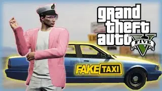 I BECAME A FAKE TAXI DRIVER IN GTA RP
