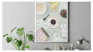 STUDENT'S BREAKFAST - Speed Painting Time-Lapse | taishō