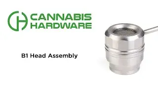 Flowerpot - Head Assembly with Ruby Pearls