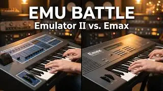 E-MU Emulator II vs. Emax SE Vintage Sampler sound battle