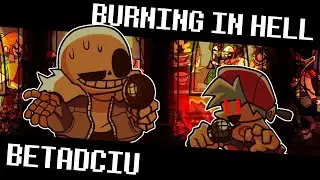 BURNING IN HELL But Every Turn A Different Cover Is Used 🔥 (FNF Burning In Hell BETADCIU)