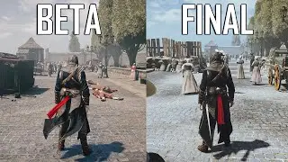 Assassin's Creed Unity Beta Vs Final Version lightning