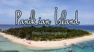 PANIKIAN ISLAND (drone shot) in Pitogo Zambo.Sur