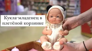 Кукла-младенец в корзине Bill and Billy