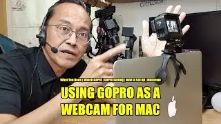 Using GoPro Hero7 Black as a Mac Webcam for OBS Live Streaming