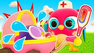 Хоп Хоп стал доктором для Пингвиненка! Развивающие мультики для малышей Совенок Хоп Хоп