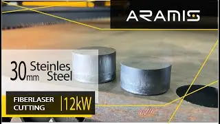 Ріжемо сталь 20 та 30 мм ЛАЗЕРОМ 12 кВт