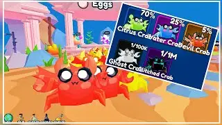 HATCHING TONS OF NEW CRAB EGGS IN ARM WRESTLE SIMULATOR