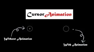 Cursor Animation effects on mousemove Using Javascript