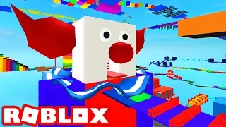 SCARY CLOWN OBBY IN ROBLOX! (Roblox Mega Clown Obby)