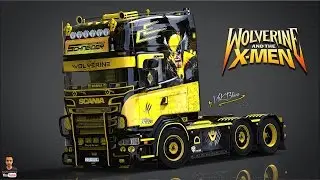 Ets2 1.27...PDT...Scania V8K R520 Wolverine + Cabin DLC