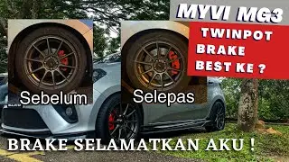 MYVI MASUK BRAKE BARU ! | BEST KE ? BERAT ?