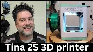 Tina 2S kids 3D printer. Better than the toybox. ENTINA 3D printer