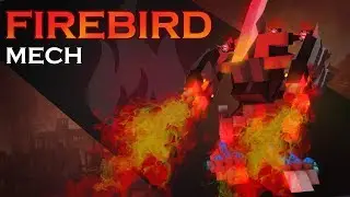 ROBLOX- Plane Crazy [Tutorial] FireBird Mech (Easy Small Mech)