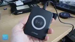 Test de la station de recharge sans fil (QI) de Aircharge
