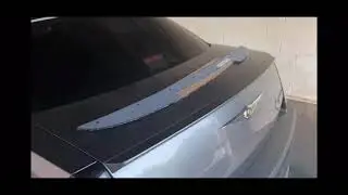 Chrysler 300 spoiler install