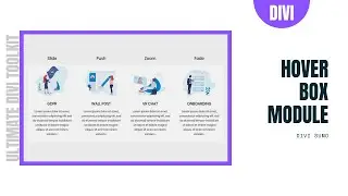 Hover Box Module for Divi | Divi Sumo