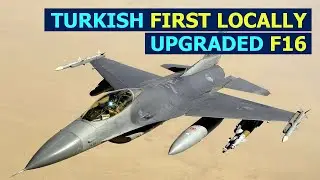 Turkish Air Force Receives First Locally Upgraded F-16 Fighter jet