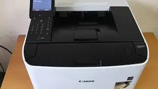 Canon LBP253x как печатает