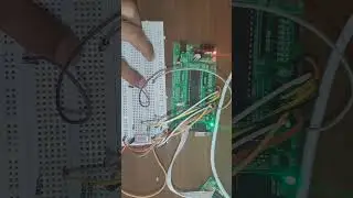 8051 Microcontroller interfacing with seven segment LED display with push button switch 