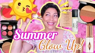 GRWM | NEW LUX ✨ GLOWY ✨ SUMMER MAKEUP! Literally! 😂☀️ Chanel Healthy Glow, Charlotte Glow Tint  …