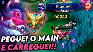 PEGUEI MEU MAIN PARA SUBIR PARA O HONRA MÍTICA! - CYCLOPS GAMEPLAY | Mobile Legends