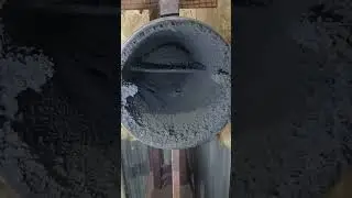печка из газовых баллонов. как устроена. сколько сажи за год.