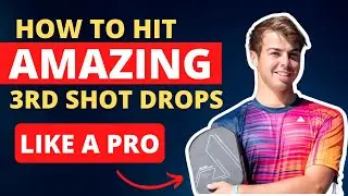How to Hit a 3rd Shot Drop Like a Professional Pickleball Player (Ultimate Topspin Tutorial)