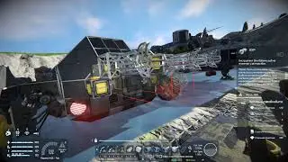 Space Engineers. Строю базу в скале. СТРИМ № 9