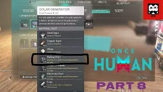 How to Get Refined Plastic Early and Make Solar Power ! Once Human | (Beginner Tips and Tricks)