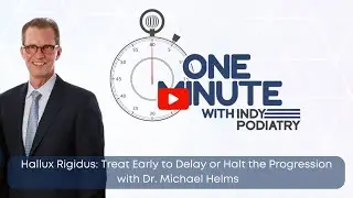 Hallux Rigidus: Treat Early to Delay or Halt the Progression