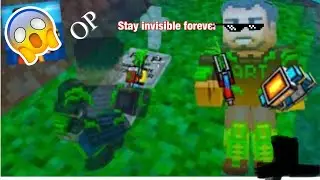 How to stay permanently invisible - Pixel Gun 3D