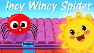 Itsy Bitsy Spider - Nursery Rhymes For Kids - Songs for Children