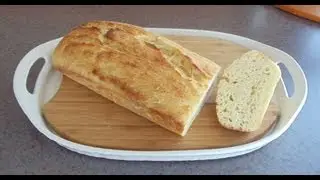 No-Knead Artisan Buttermilk Bread (Easy... No Mixer... No Yeast Proofing)
