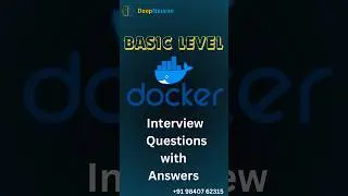 Docker Interview Questions - Basic Level #docker #devops #mlopstraininginchennai #shorts