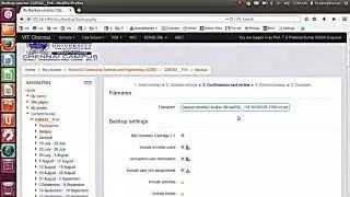 Moodle Backup