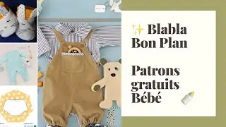 Patrons et Tutos Couture Gratuits pour Bébé 🍼🪡