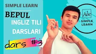 Ingliz tili eng boshidan/ 3-dars