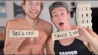 STRIP JENGA Part 3 | Ft. My First Best Friend | AbsolutelyBlake