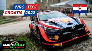WRC Test pre Croatia 2023 tanak lappi loubet katsuta rovanperä neuville