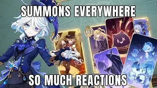 Furina Summon Deck Is So Strong! Chain Elemental Reactions! | Genshin TCG