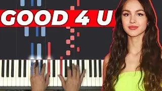 Olivia Rodrigo - Good 4 U (Easy Piano Tutorial)