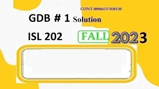 isl 202 gdb1 solution fall 2023|isl202 gdb 1 solution fall 2023|isl202 gdb  1 2023|isl202 gdb 2023