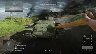 Blowing Up a Tank in Battlefield 5 With High Ping