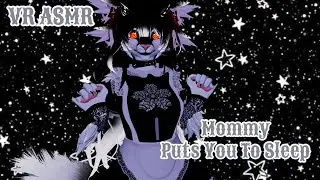 【 💜VRCHAT💜 】Furry Goth Mommy Puts You To Sleep【🤍ASMR🤍】