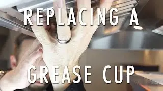 How to install a grease cup in a ZLINE Range Hood