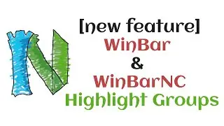 [New Feature] WinBar & WinBarNC highlight groups