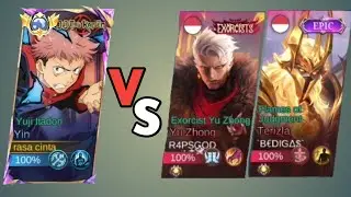 YIN VS HERO META?!! HERO POWER NO COUNTER COY!!! mobile legend gameplay