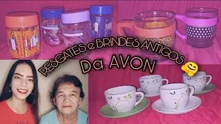 Resgates e Brindes Antigos da AVON/ Com participação da minha vó 😍